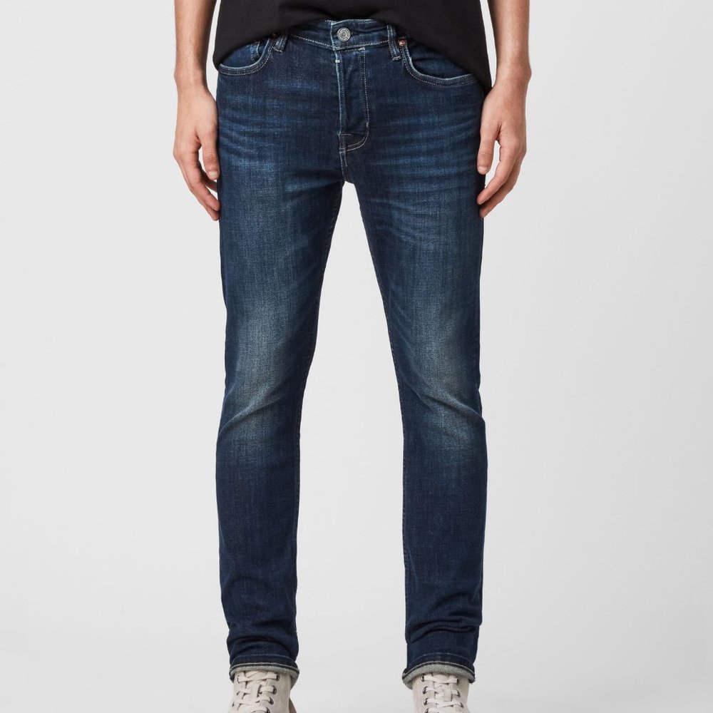 All Saints Cigarette Jeans | Size 31 | Indigo Blue